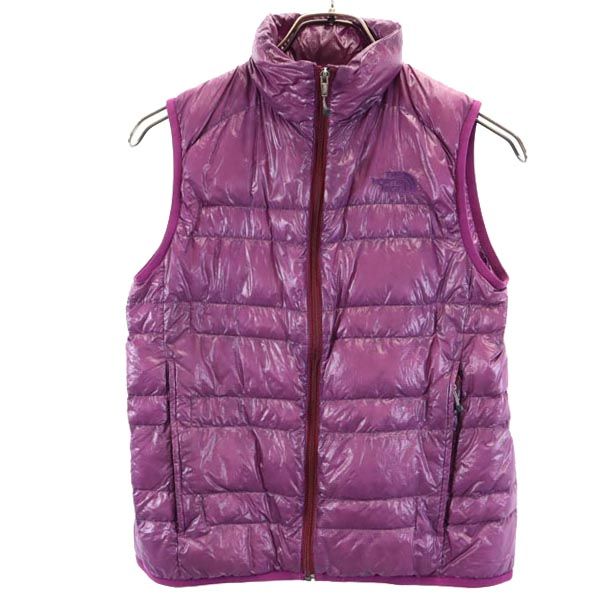 THE NORTH FACE ザノースフェイス アウトドア NDW18170 ダウンベスト S パープル レディース