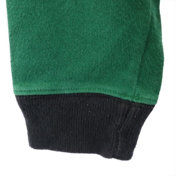 RALPH LAUREN ラルフローレン ボーダー 長袖 ポロシャツ S グリーン系 ラガーシャツ キッズ