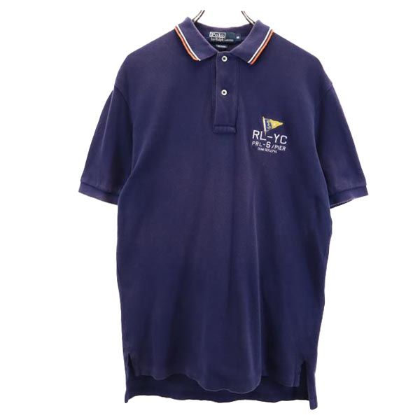 Polo by Ralph Lauren ポロバイラルフローレン 半袖 ポロシャツ M ネイビー メンズ