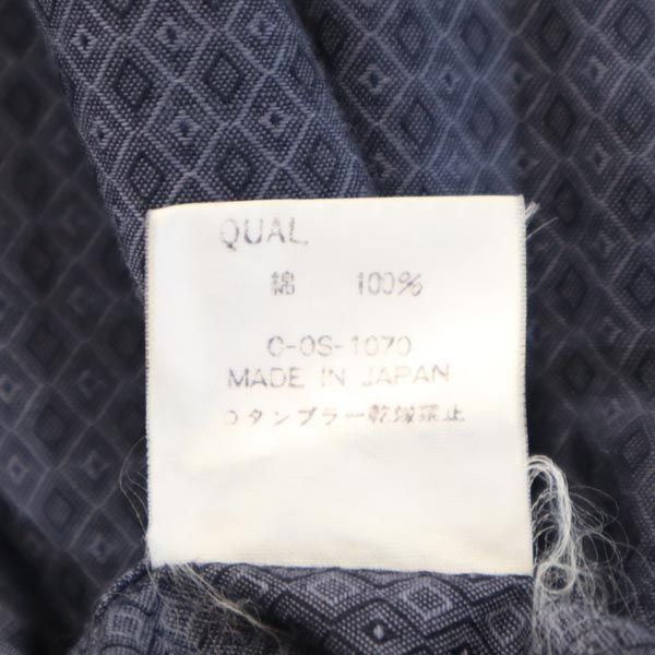 Paul Smith ポールスミス 総柄 長袖 シャツ M ネイビー系 メンズ