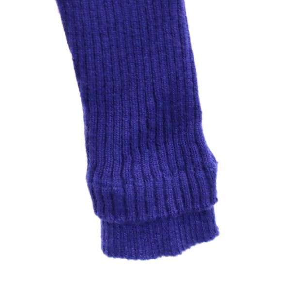 PAULE KA ポールカ 長袖 セーター S ネイビー系 リブニット レディース