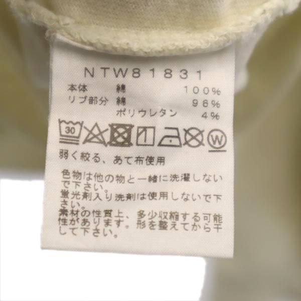 THE NORTH FACE ノースフェイス アウトドア NTW81831 長袖 カットソー M ホワイト系 ロンT ポケT レディース