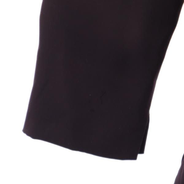 フォクシーニューヨーク 日本製 長袖 チュニック 38 ブラウン系 FOXEY NEW YORK 肩パッド レディース