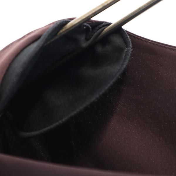 フォクシーニューヨーク 日本製 長袖 チュニック 38 ブラウン系 FOXEY NEW YORK 肩パッド レディース