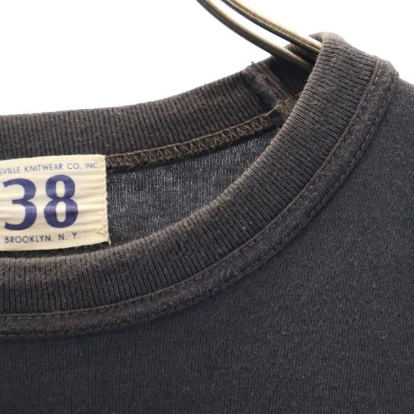 Whitesville ホワイツビル 日本製 東洋エンタープライズ 長袖 Tシャツ 38 ブラウン系 ロンT メンズ