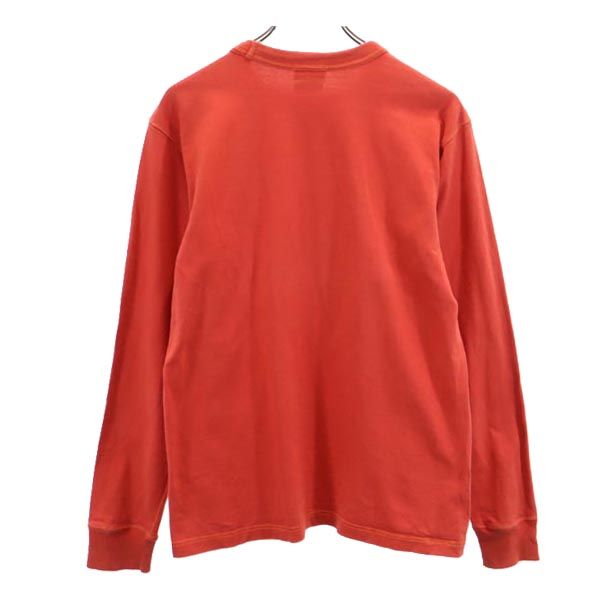 Whitesville ホワイツビル 日本製 東洋エンタープライズ 長袖 Tシャツ 38 オレンジ系 ロンT メンズ