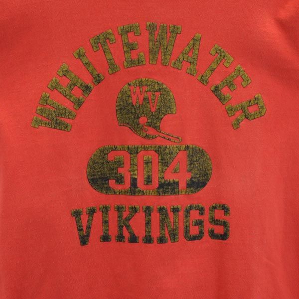 Whitesville ホワイツビル 日本製 東洋エンタープライズ 長袖 Tシャツ 38 オレンジ系 ロンT メンズ