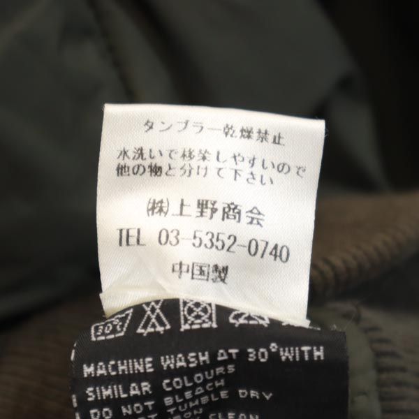 ショット ミリタリージャケット S カーキ schott 薄中綿入 レディース