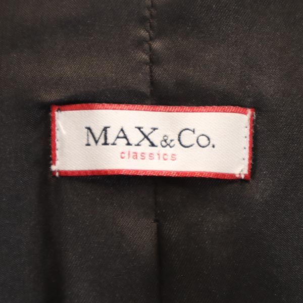 MAX&CO マックスアンドコー テーラードジャケット 38 グレー系 レディース