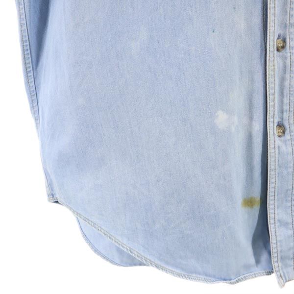 Jean charles de Castelbajac ジャンシャルルドカステルバジャック 長袖 シャンブレーシャツ 2 メンズ