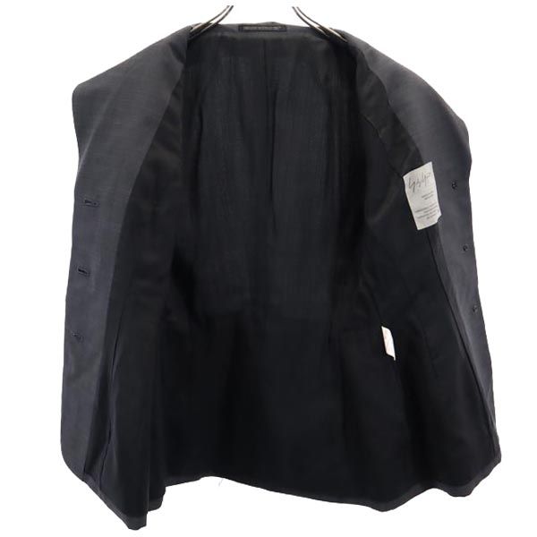 ヨウジヤマモト 90s 日本製 ウールブレンド デザイン テーラードジャケット S グレー系 Yohji Yamamoto レディース