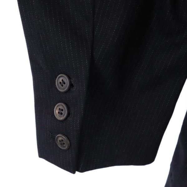 A.P.C. アーペーセー ストライプ柄 テーラードジャケット S 黒 メンズ