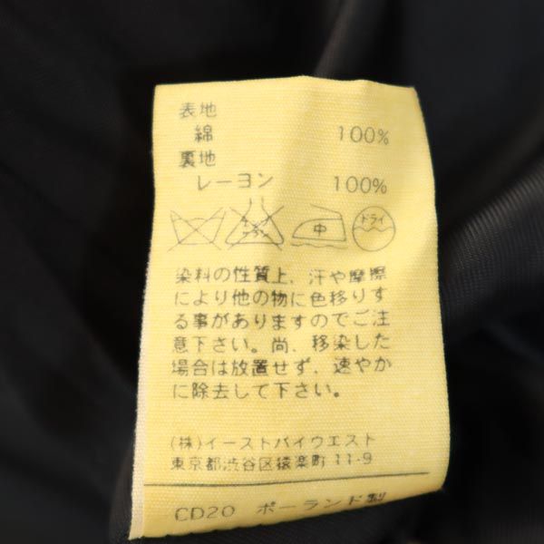 A.P.C. アーペーセー ストライプ柄 テーラードジャケット S 黒 メンズ