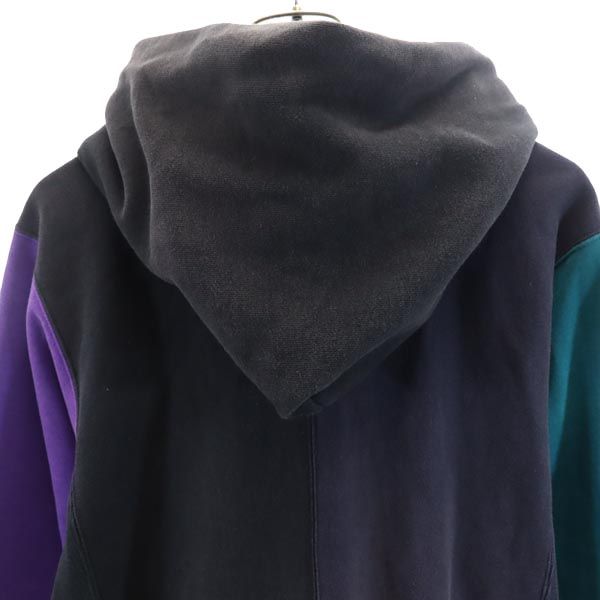 Champion チャンピオン REVERSE WEAVE リバースウィーブ ジップパーカー S ブラック系 裏起毛 メンズ