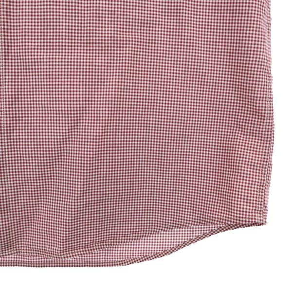 A.P.C. アーペーセー 長袖 チェックシャツ XS レッド系 メンズ