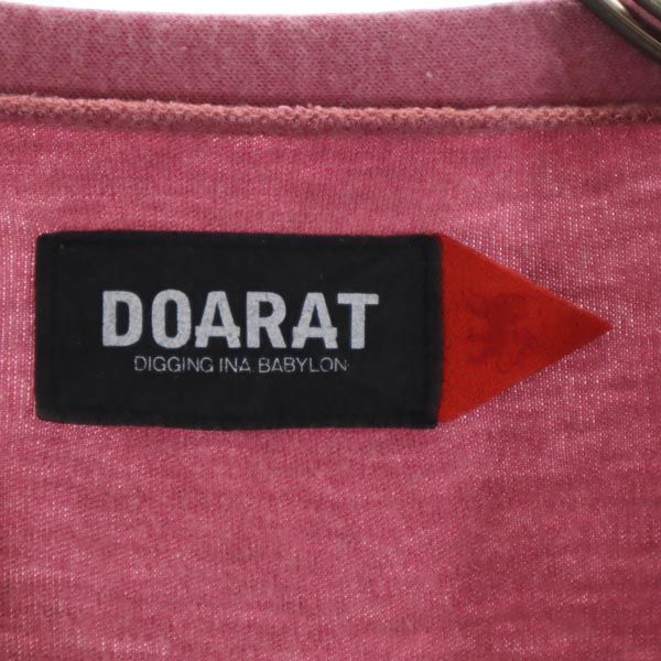 DOARAT ドゥアラット 日本製 長袖 カーディガン ピンク系 メンズ