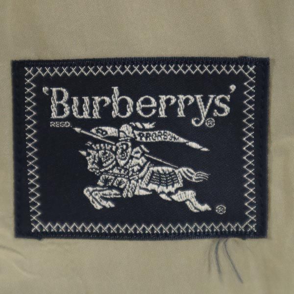 Burberrys バーバリーズ 90s オールド ウールブレンド チェック テーラードジャケット A5 グレー メンズ