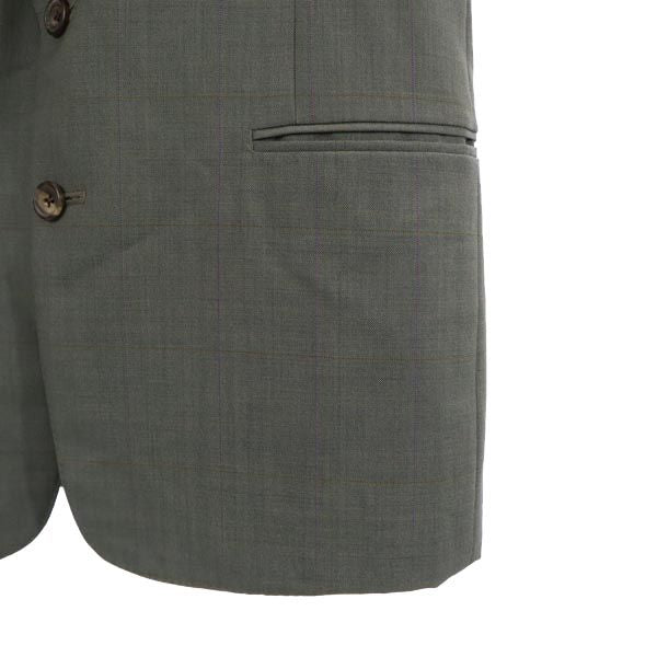 Burberrys バーバリーズ 90s オールド ウール テーラードジャケット A6 グレー系 メンズ