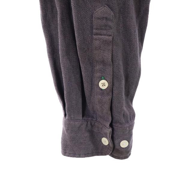 TOMMY HILFIGER トミーヒルフィガー 90s オールド フラッグタグ 長袖 ボタンダウンシャツ L グレー系 メンズ