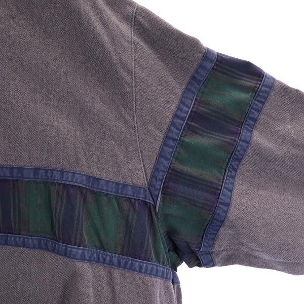 TOMMY HILFIGER トミーヒルフィガー 90s オールド フラッグタグ 長袖 ボタンダウンシャツ L グレー系 メンズ