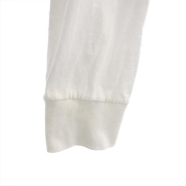 HUF ハフ バックプリント 長袖 Tシャツ S 白系 ロンT メンズ