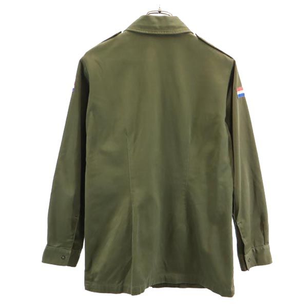 DUTCH ARMY オランダ軍 70s ヴィンテージ ミリタリージャケット カーキ メンズ