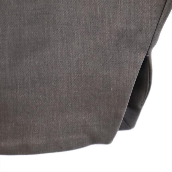 ENFOLD エンフォルド バックジップ シャツ 38 グレー レディース