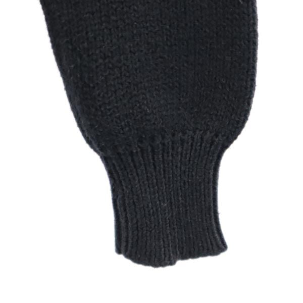 RALPH LAUREN ラルフローレン ゴルフ 長袖 Vネック コットンニット セーター XS ブラック メンズ