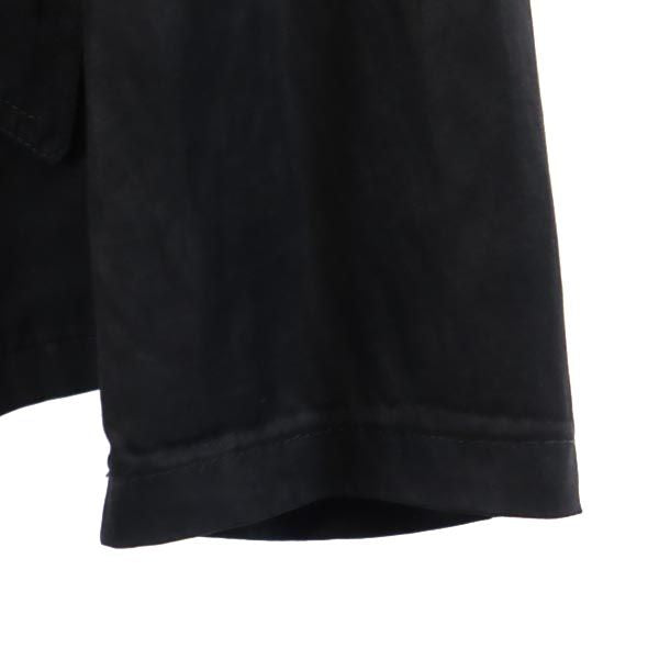 Y's ワイズ 日本製 リネンブレンド テーラードジャケット 2 黒 レディース