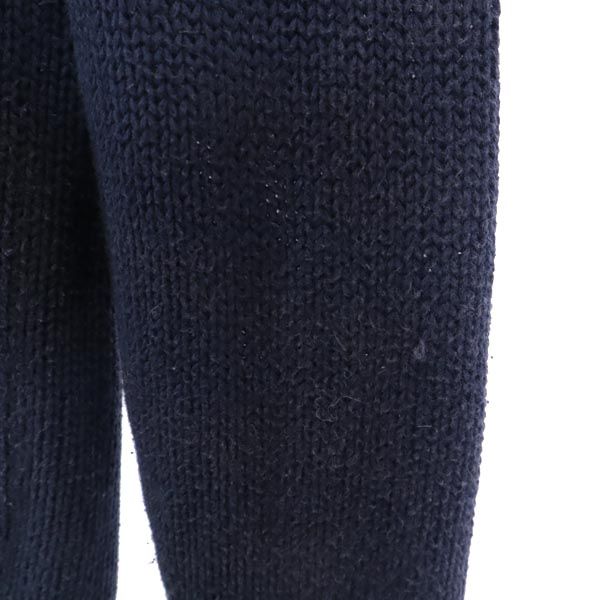 ポロバイラルフローレン 長袖 ショールカラー コットンニット セーター L(14-16) ネイビー Polo by Ralph Lauren ニット キッズ