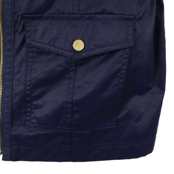 未使用 TOMMY HILFIGER トミーヒルフィガー ミリタリージャケット S ネイビー レディース