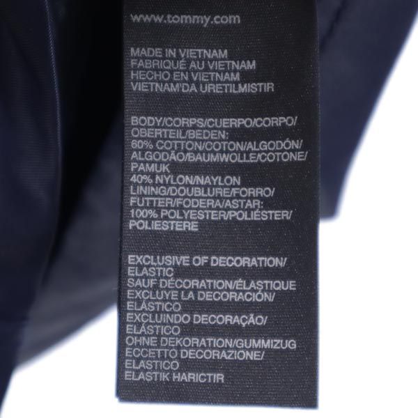未使用 TOMMY HILFIGER トミーヒルフィガー ミリタリージャケット S ネイビー レディース