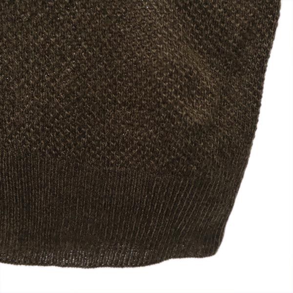 DOCKERS ドッカーズ 長袖 ハーフジップ セーター XL グレージュ系 ニット メンズ