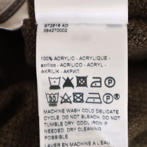 DOCKERS ドッカーズ 長袖 ハーフジップ セーター XL グレージュ系 ニット メンズ