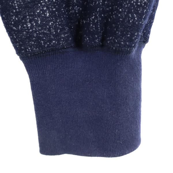 エンジニアードガーメンツ 長袖 スウェットニット ジップパーカー M ネイビー Engineered Garments 裏起毛 メンズ