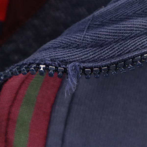 TOMMY HILFIGER トミーヒルフィガー 90s 90s オールド フラッグタグ 長袖 ハーフジップ トレーナー S ネイビー スウェット メンズ