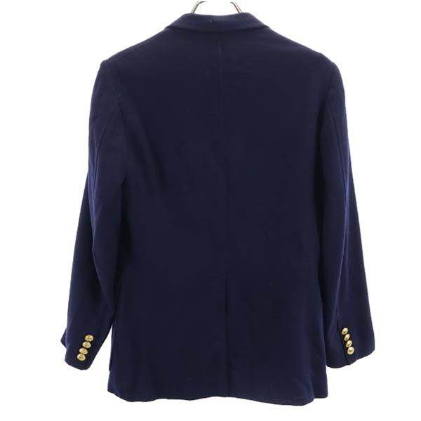 Polo by Ralph Lauren ポロバイラルフローレン 80s 緑タグ テーラードジャケット 18 ネイビー レディース