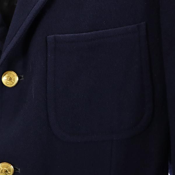 Polo by Ralph Lauren ポロバイラルフローレン 80s 緑タグ テーラードジャケット 18 ネイビー レディース