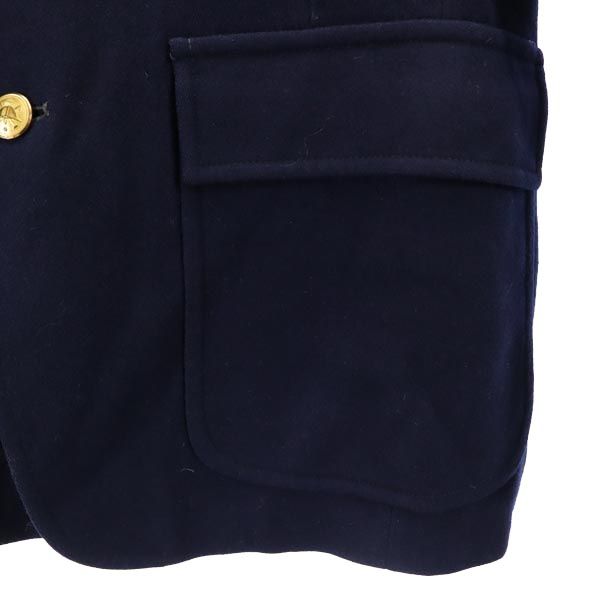 Polo by Ralph Lauren ポロバイラルフローレン 80s 緑タグ テーラードジャケット 18 ネイビー レディース