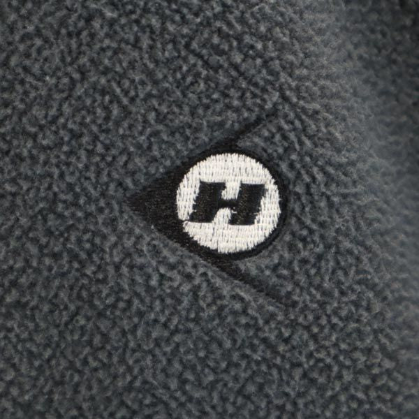HYSTERIC ヒステリック 日本製 フリースジャケット F グレー系 ジップ レディース
