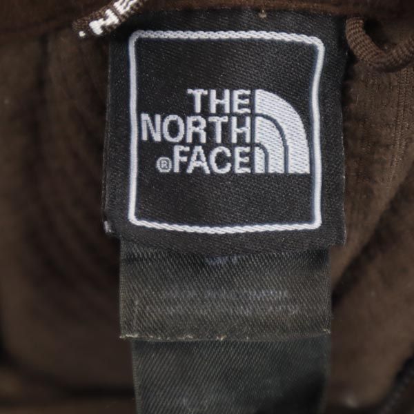 THE NORTH FACE ノースフェイス アウトドア フリースジャケット S ブラウン パーカー WINDWALL レディース