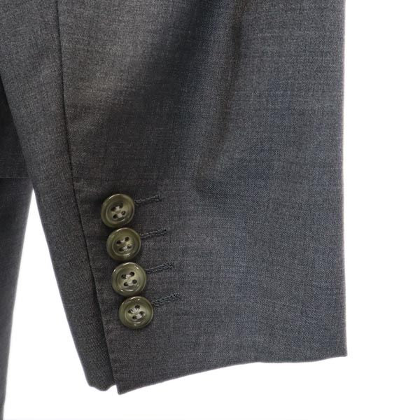 LANVIN ランバン イタリア製 ウール テーラードジャケット 46 グレー メンズ