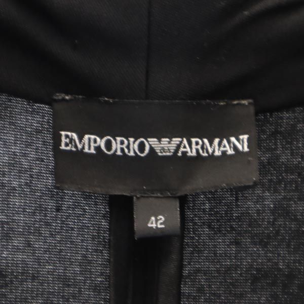 Emporio Armani エンポリオアルマーニ テーラードジャケット 42 黒 レディース