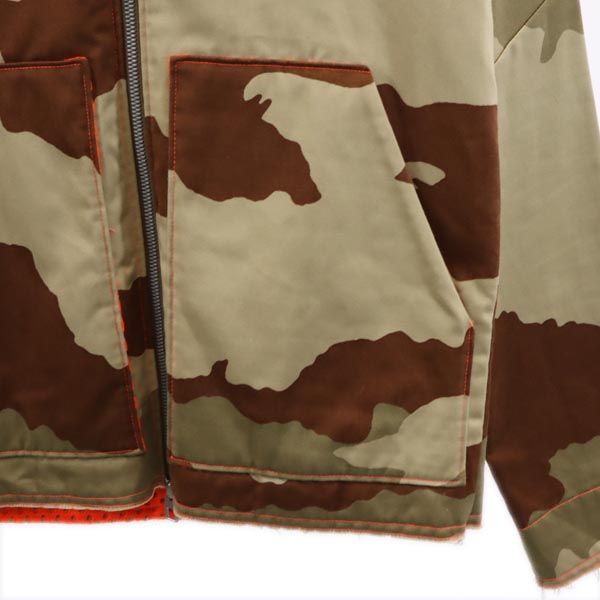 GRIFFIN グリフィン イタリア製 GFX05 迷彩柄 フードジャケット XS カーキ系 ハートランド リミテッドエディション メンズ