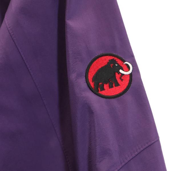 Mammut マムート アウトドア ドライテック ナイロンジャケット S パープル マウンテンパーカー レディース