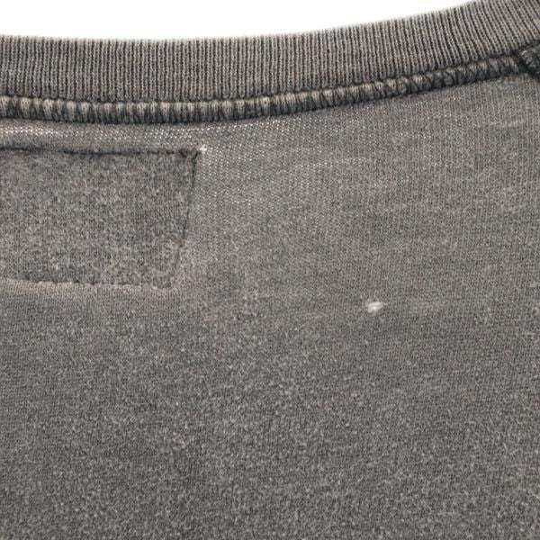 ARMANI JEANS アルマーニジーンズ イタリア製 長袖 トレーナー M グレー スウェット メンズ