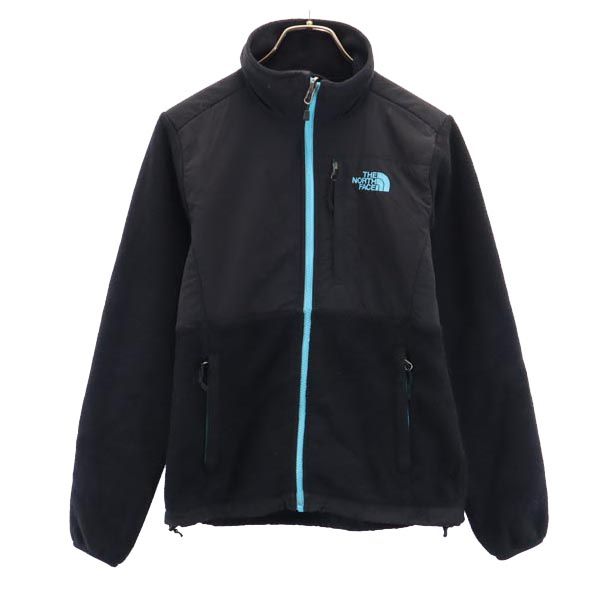THE NORTH FACE ザノースフェイス アウトドア 切替 フリース ライナー ジャケット XS ブラック レディース