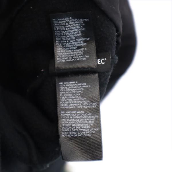 THE NORTH FACE ザノースフェイス アウトドア 切替 フリース ライナー ジャケット XS ブラック レディース