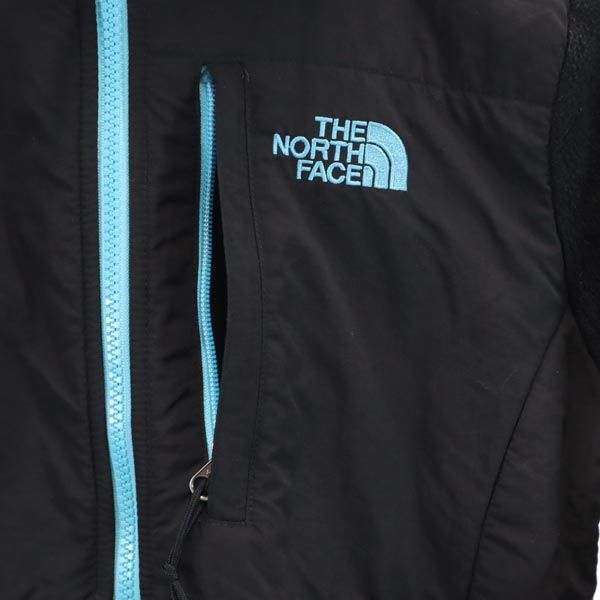 THE NORTH FACE ザノースフェイス アウトドア 切替 フリース ライナー ジャケット XS ブラック レディース