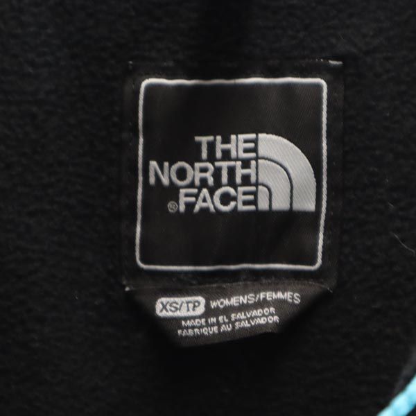 THE NORTH FACE ザノースフェイス アウトドア 切替 フリース ライナー ジャケット XS ブラック レディース